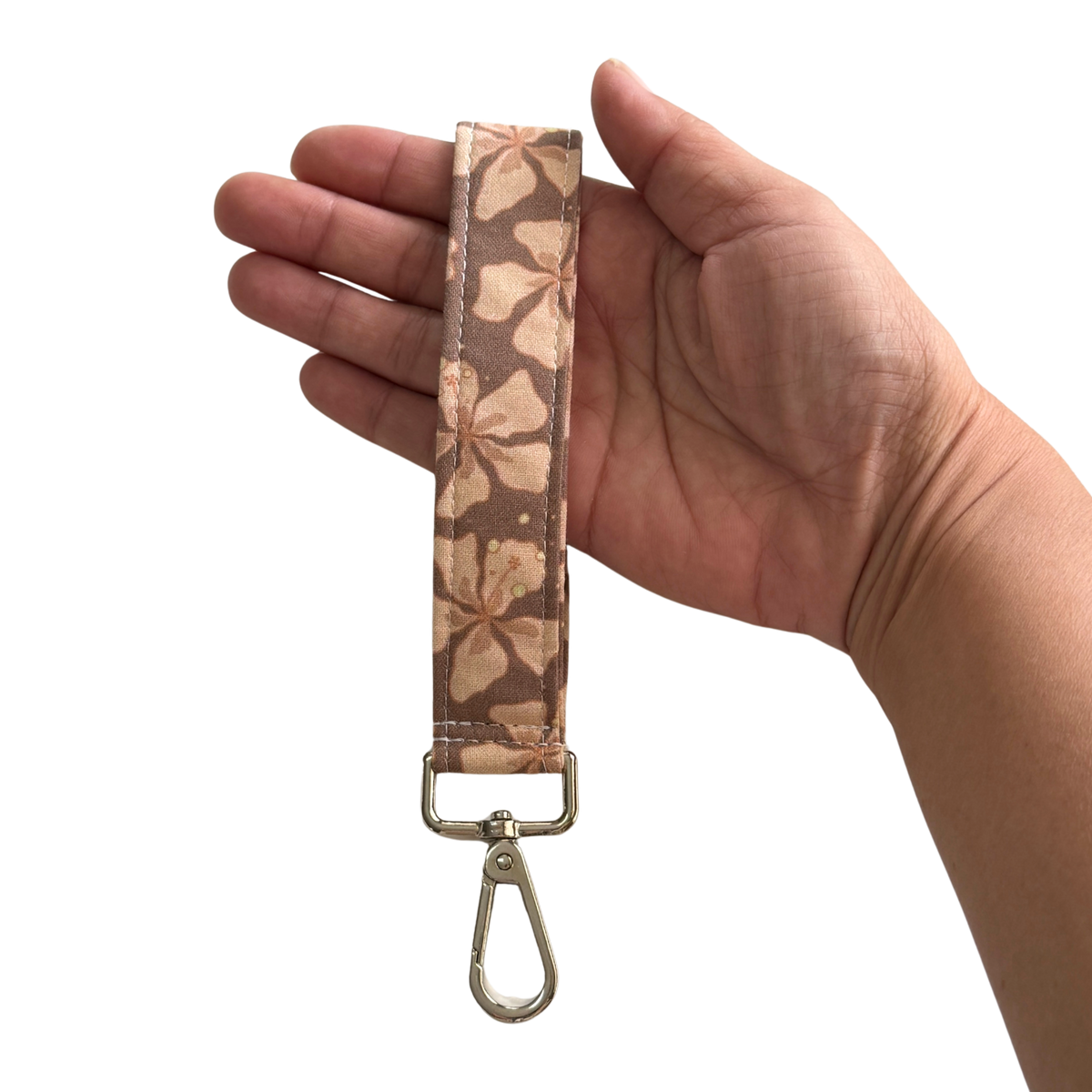 Hibiscus Mocha Wristlet