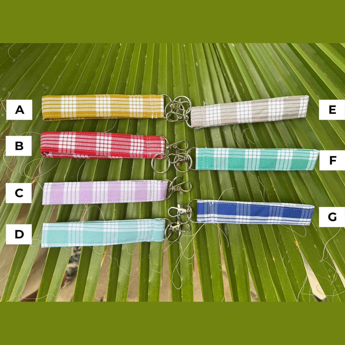 OG Palaka (Woven) Wristlet