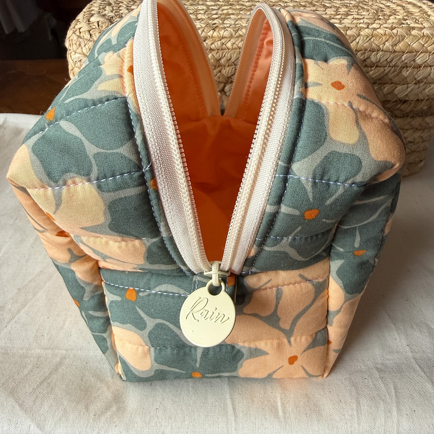 Retro Camo Blooms Pouch