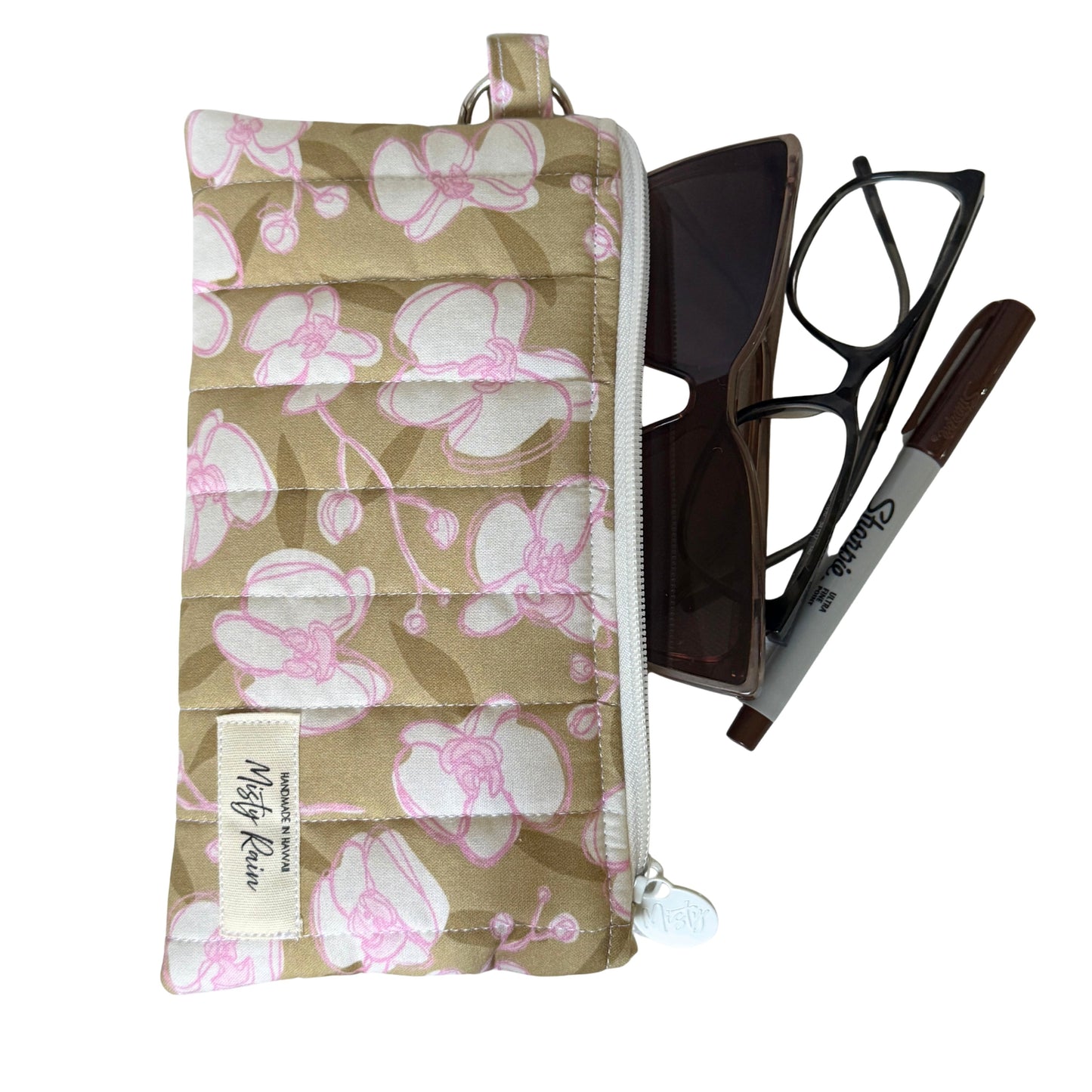 Orchid Phone Clutch