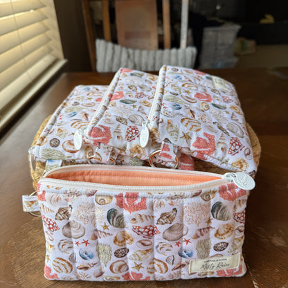 Seashells Phone Clutch