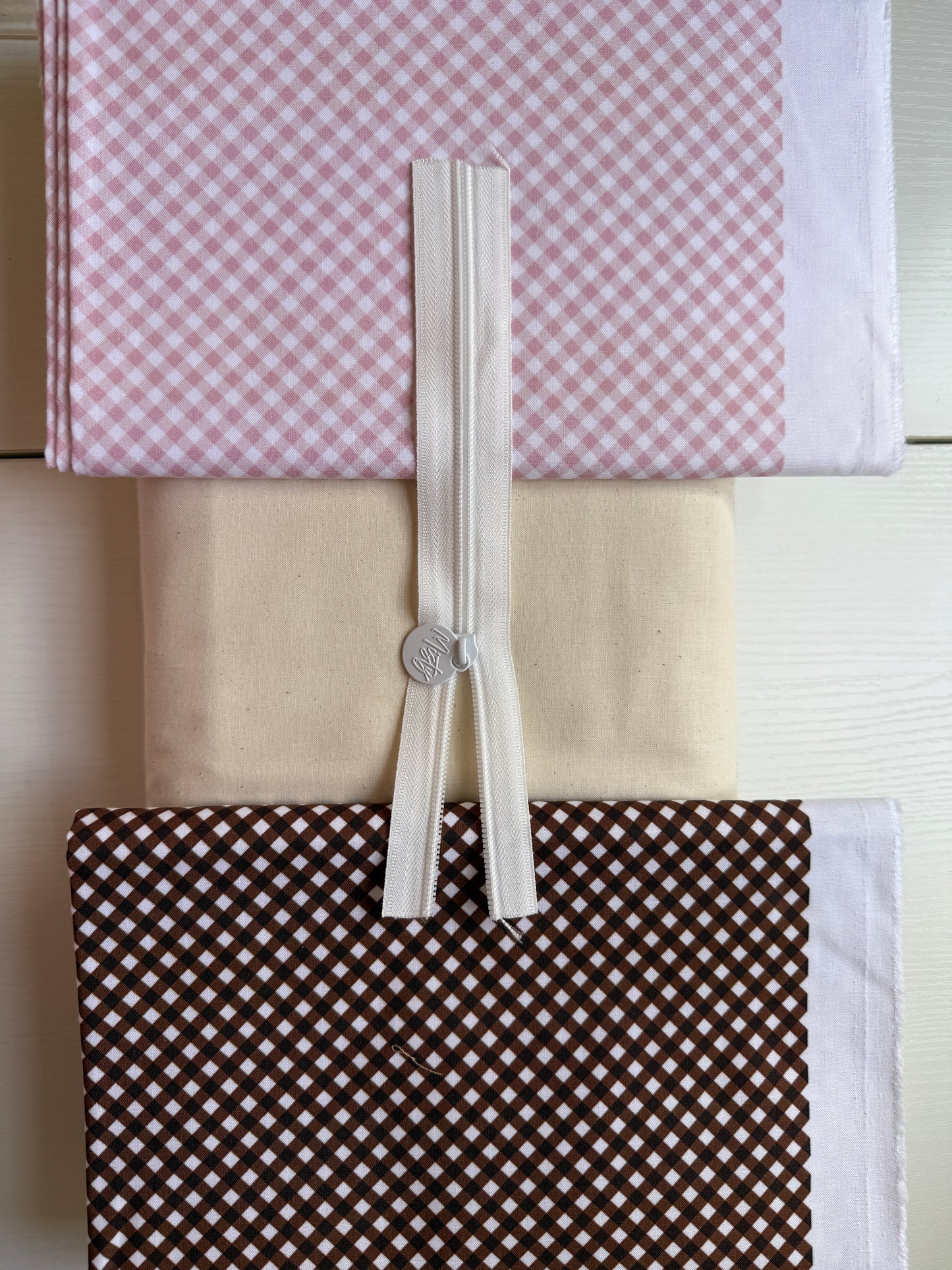 PRE-ORDER Midi Tote Bag - CHOOSE GINGHAM COLOR