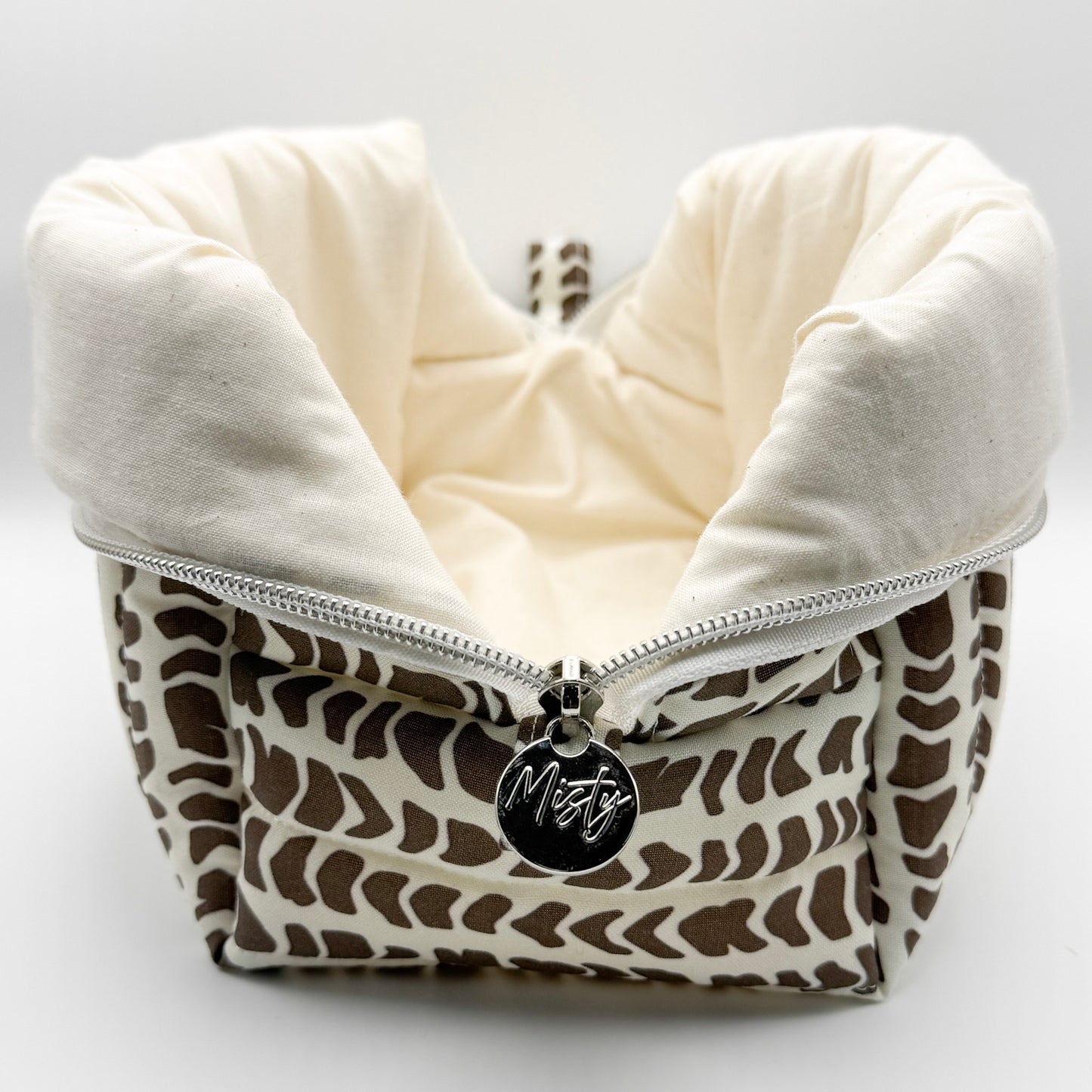 Brown Hebrew Pouch - Large