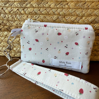 Tiny Strawberries Wallet & Wristlet