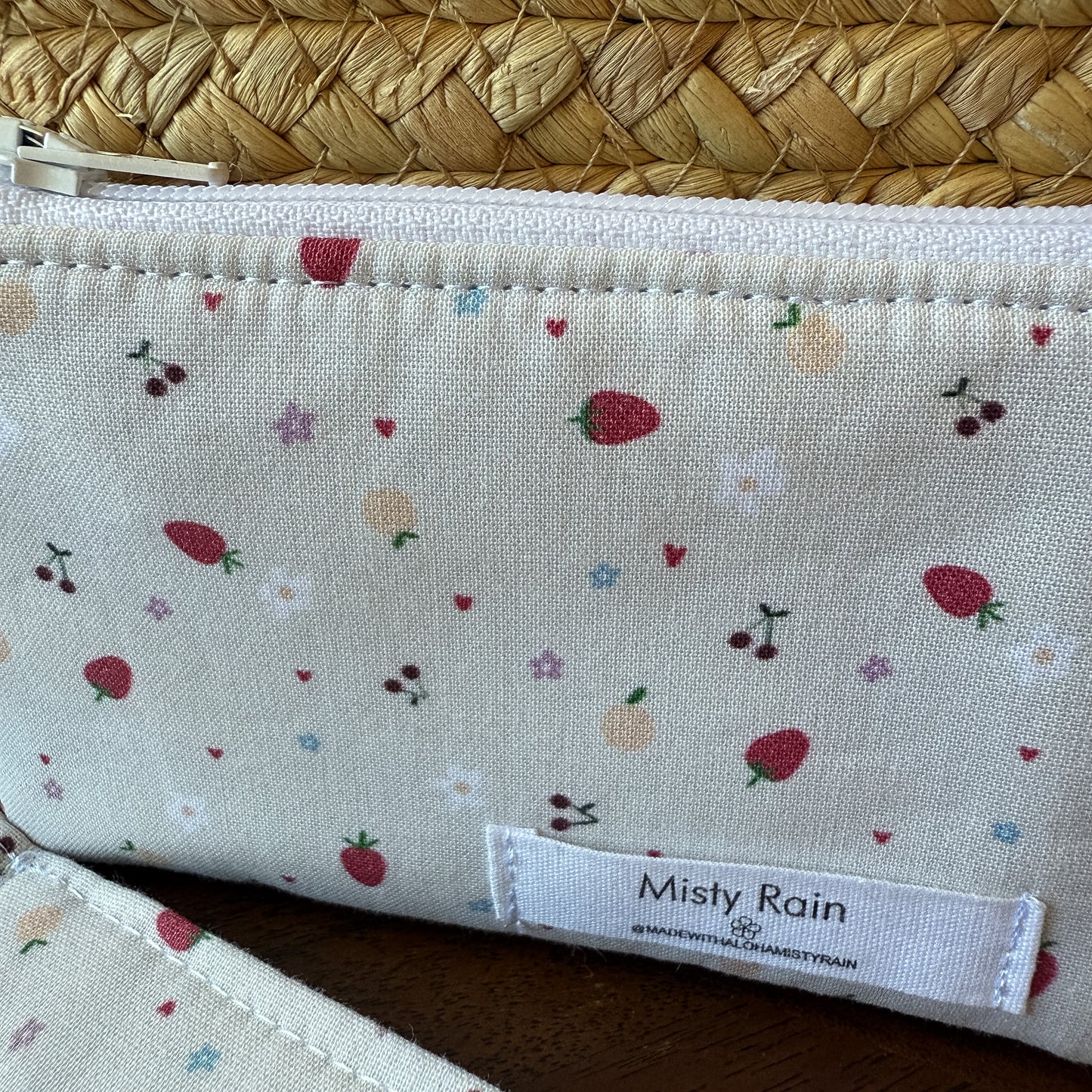 Tiny Strawberries Wallet & Wristlet