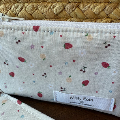 Tiny Strawberries Wallet & Wristlet