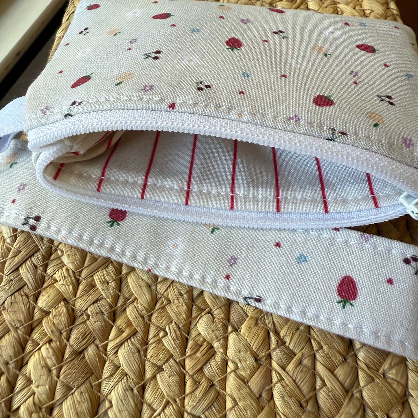 Tiny Strawberries Wallet & Wristlet