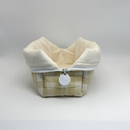 Sage Palaka Print Pouch - Small