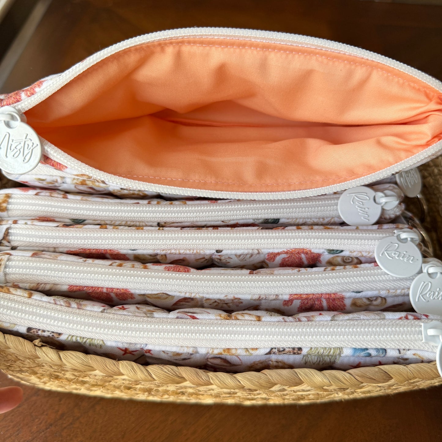Seashells Phone Clutch