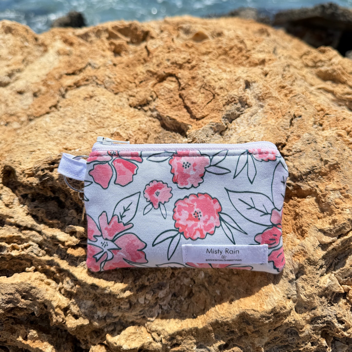 Pink Hibiscus Wallet & Wristlet