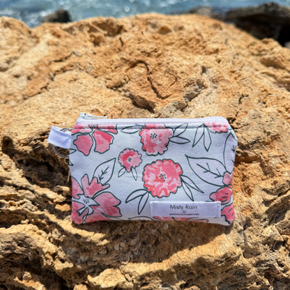 Pink Hibiscus Wallet & Wristlet