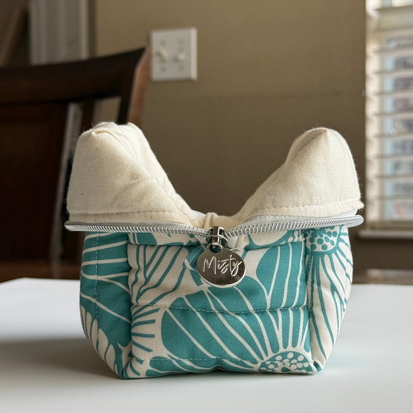 Pua Kala Pistachio Azure - Square