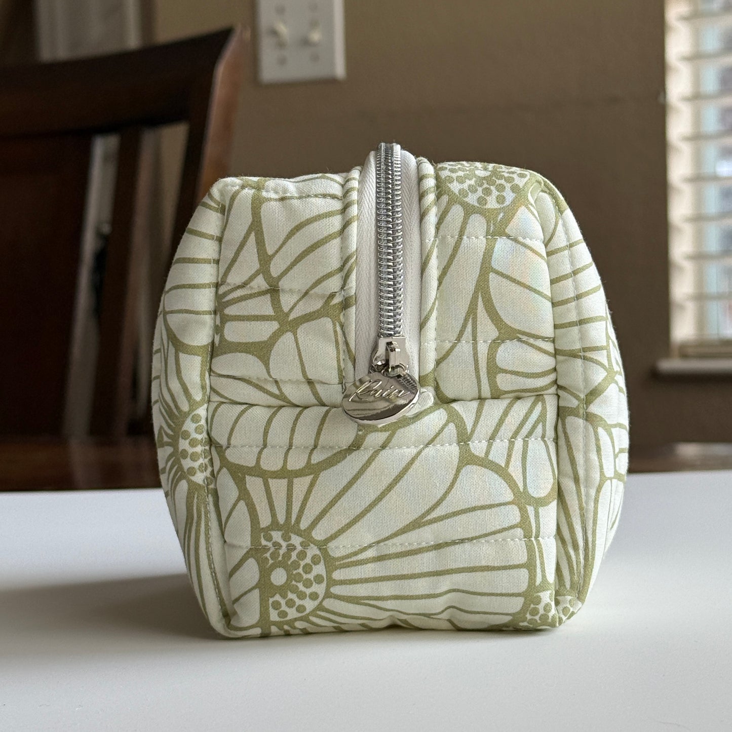 Pua Kala Pistachio Pouch - Square