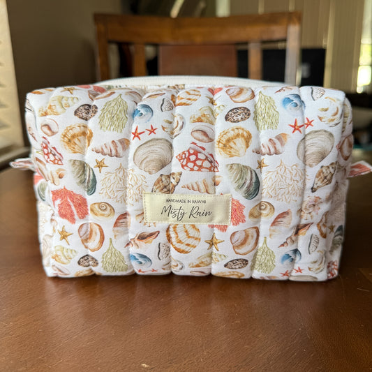PRE-ORDER Seashells Pouch - Large