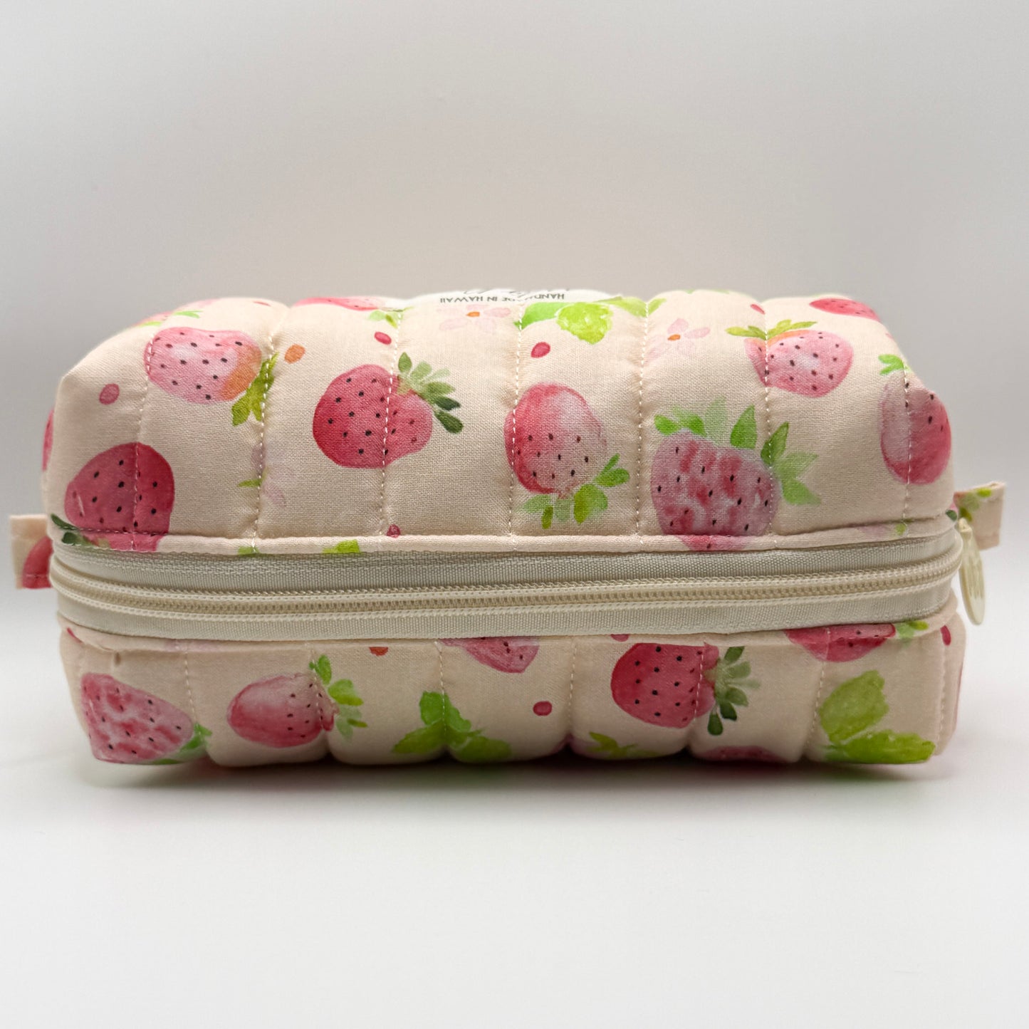 Pink Strawberry Fields Pouch - Small