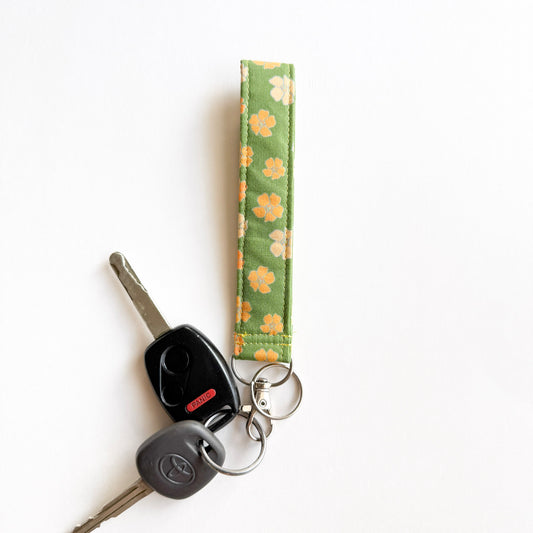 Green Puakenikeni Wristlet