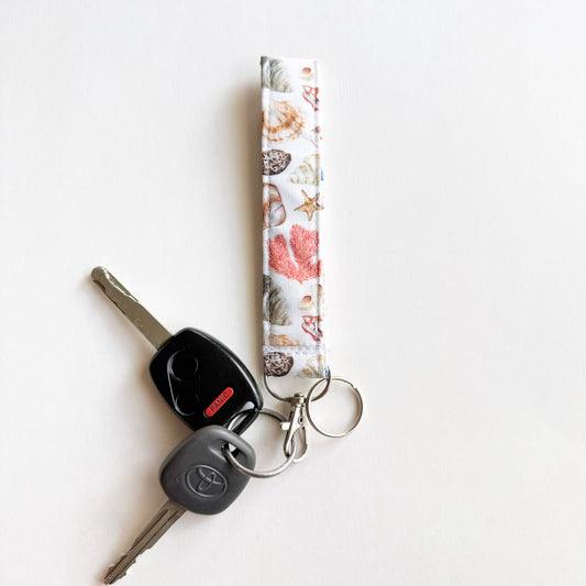 Classic Seashells Wristlet