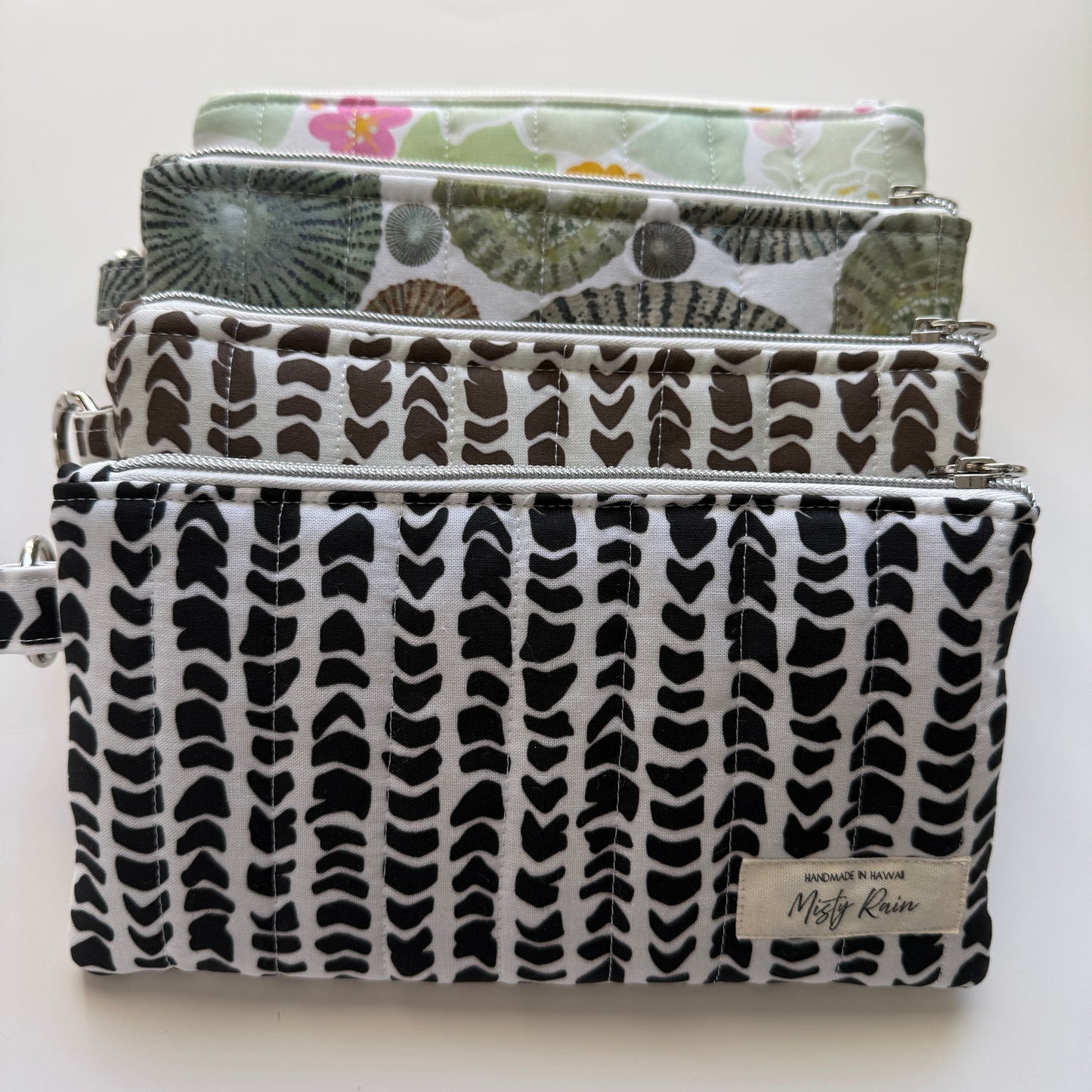 Black Hebrew Phone Clutch