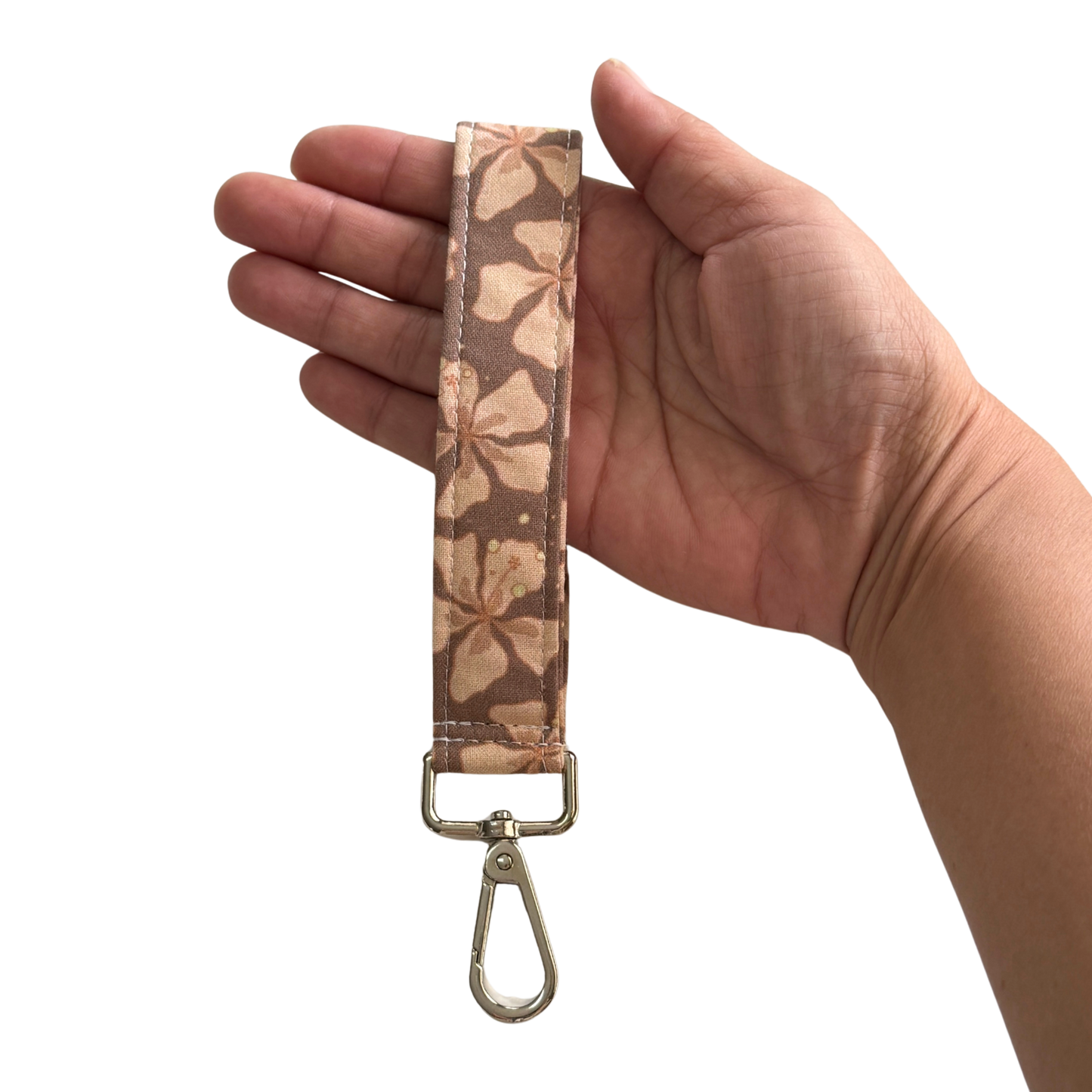 Hibiscus Mocha Wristlet