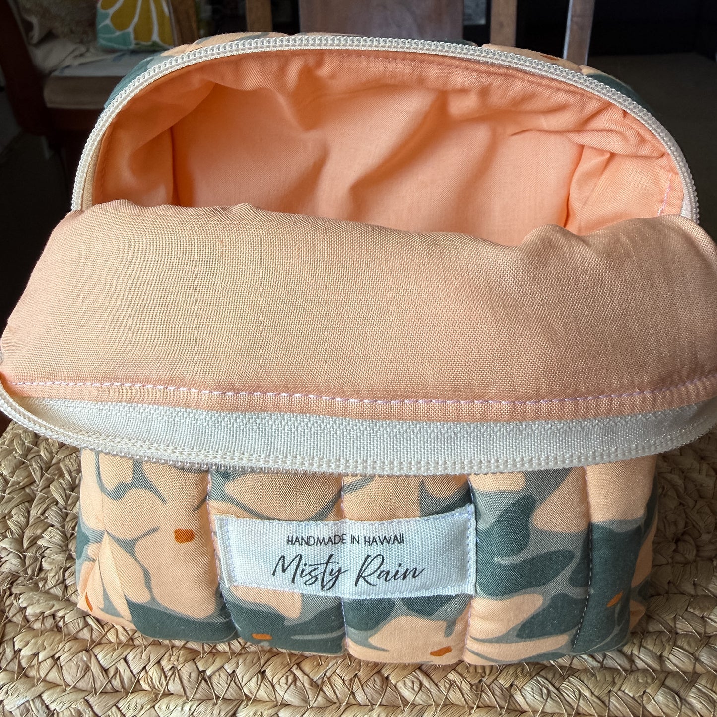 Retro Camo Blooms Pouch