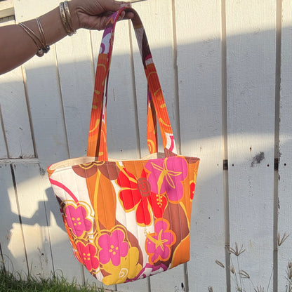 Retro II Midi Tote Bag